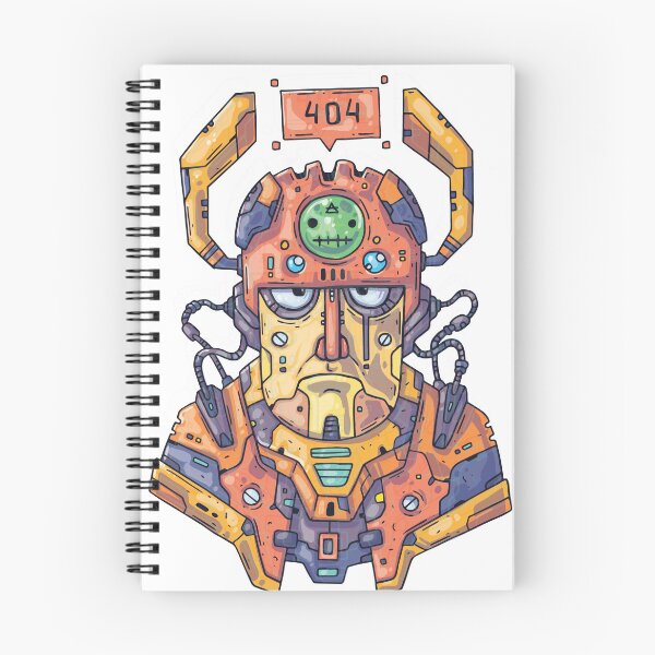 Item preview, 404 Space Ninja Robot Man designed and sold by Mint Tayari.