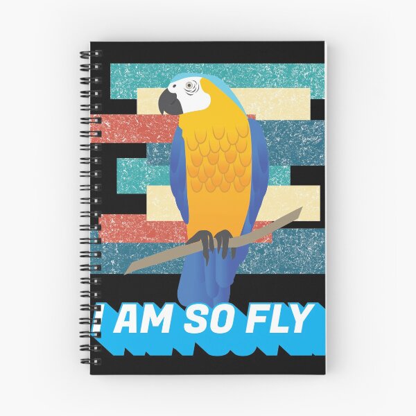 Item preview, I am so Fly Funny Exotic Birds Bird Macaw Parrot Lover   designed and sold by Rzelemenz.