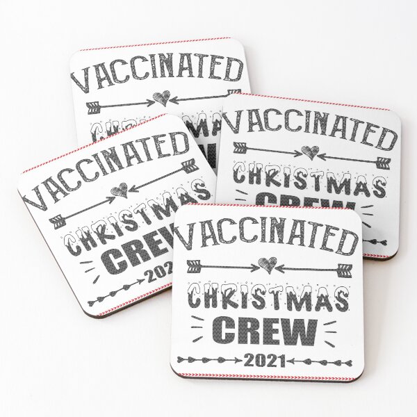 Item preview, Vaccinated Christmas Crew 2021 christmas shirts for family designed and sold by ilias13.