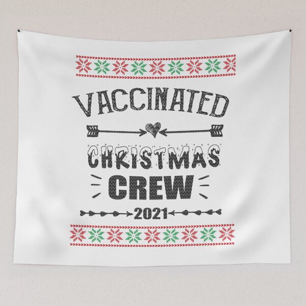 Item preview, Vaccinated Christmas Crew 2021 christmas shirts for family designed and sold by ilias13.