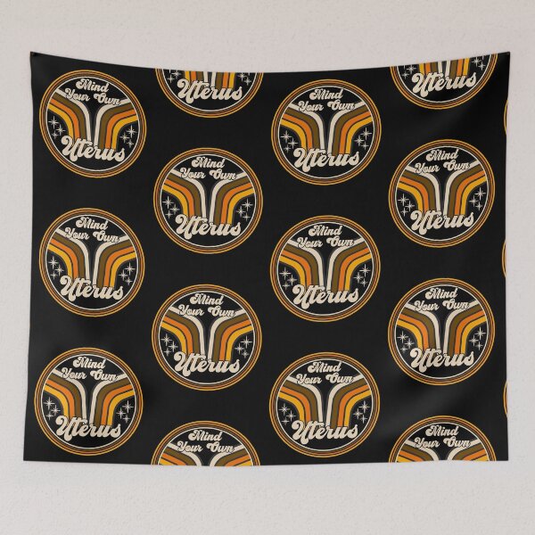 Item preview, Mind Your Own Uterus My Uterus My Choice Retro Vintage designed and sold by CharJens.