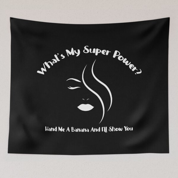 Item preview, What's My Super Power Deep Throat Of Course for Dark Colors designed and sold by swingersshop.