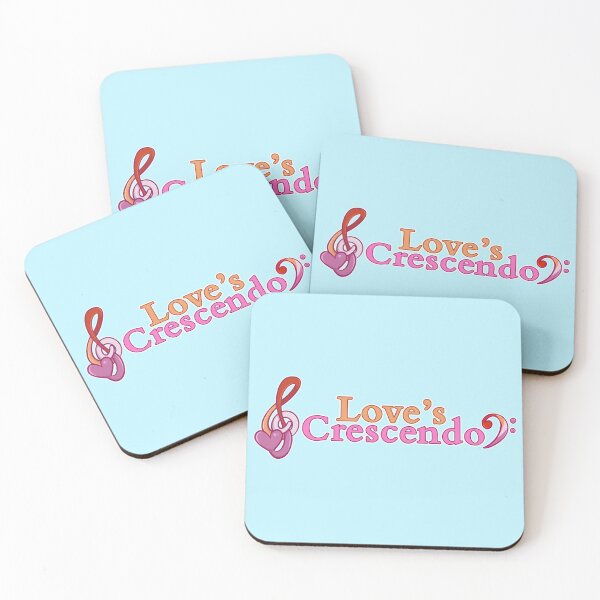 Item preview, Loves Crescendo Logo designed and sold by WaddlingTech.