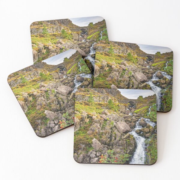 Item preview, Ogwen Waterfall Snowdonia  designed and sold by AJEvans.