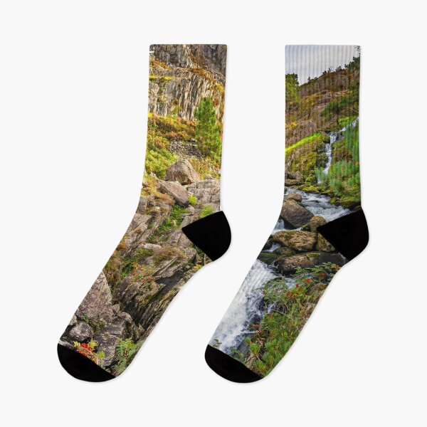 Item preview, Ogwen Waterfall Snowdonia  designed and sold by AJEvans.
