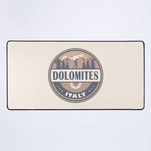 Item preview, Dolomites Italy Vintage Mountains Hiking Design designed and sold by CynthiaGraphics.