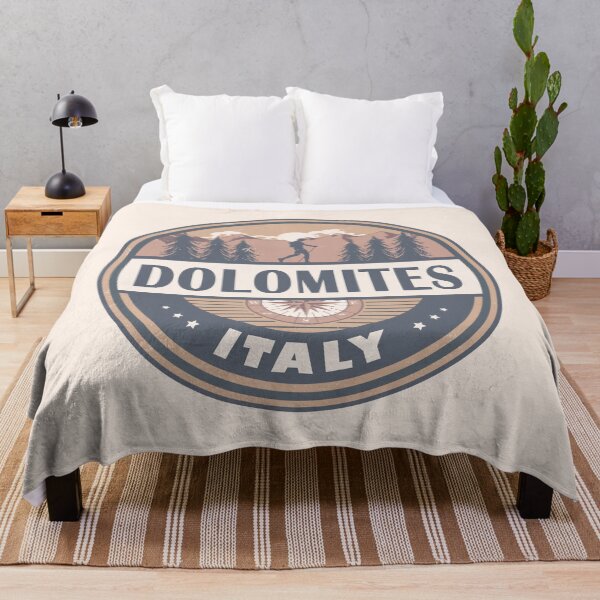Item preview, Dolomites Italy Vintage Mountains Hiking Design designed and sold by CynthiaGraphics.