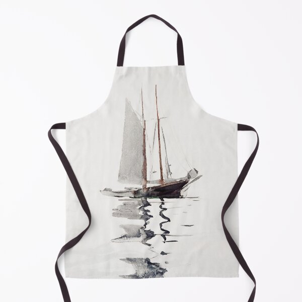 Item preview, Two-masted Schooner, painting by Winslow Homer designed and sold by vororoshop.