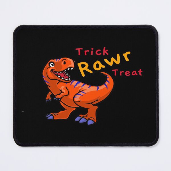Item preview, Trick Rawr Treat, Orange T Rex Dinosaur Halloween designed and sold by LMcDs.