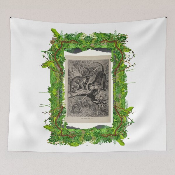 Item preview, Zoological board "West african green monkeys". designed and sold by AdvanceDesign.