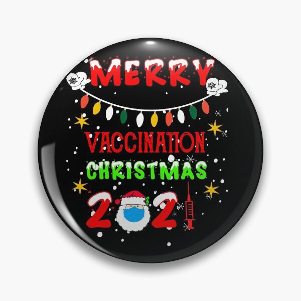 Item preview, merry vaccination Christmas santa claus 2021 tree designed and sold by ilias13.