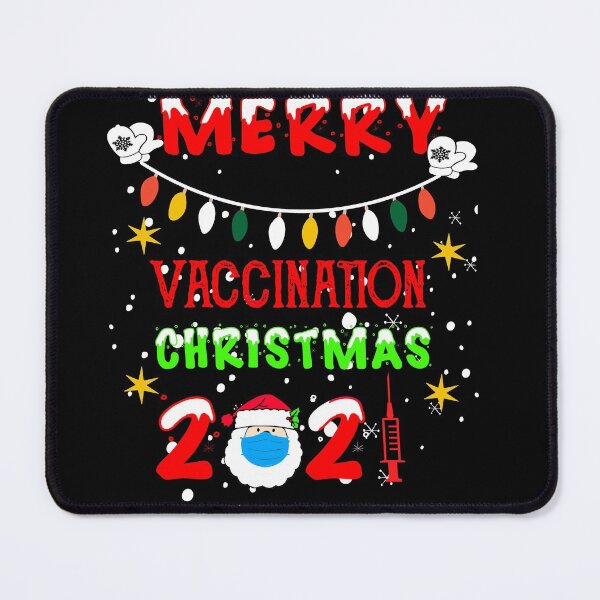 Item preview, merry vaccination Christmas santa claus 2021 tree designed and sold by ilias13.