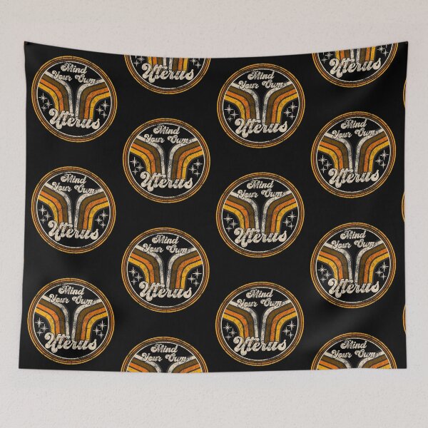 Item preview, Mind Your Own Uterus My Uterus My Choice Retro Vintage designed and sold by CharJens.