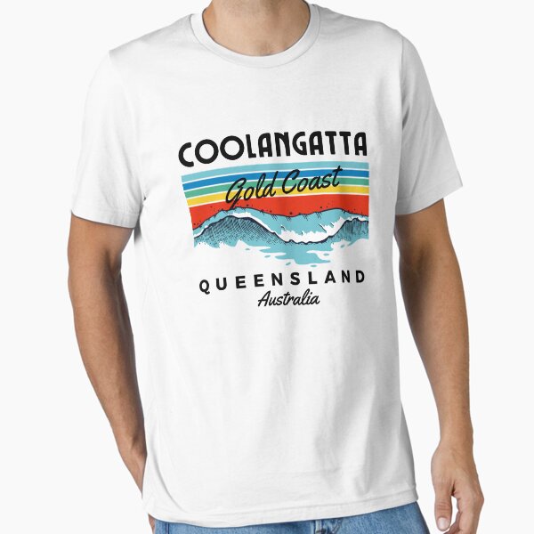 Vista previa del artículo con la obra «Vintage Beach Coolangatta Gold Coast», diseñado y vendido por TamGustam.