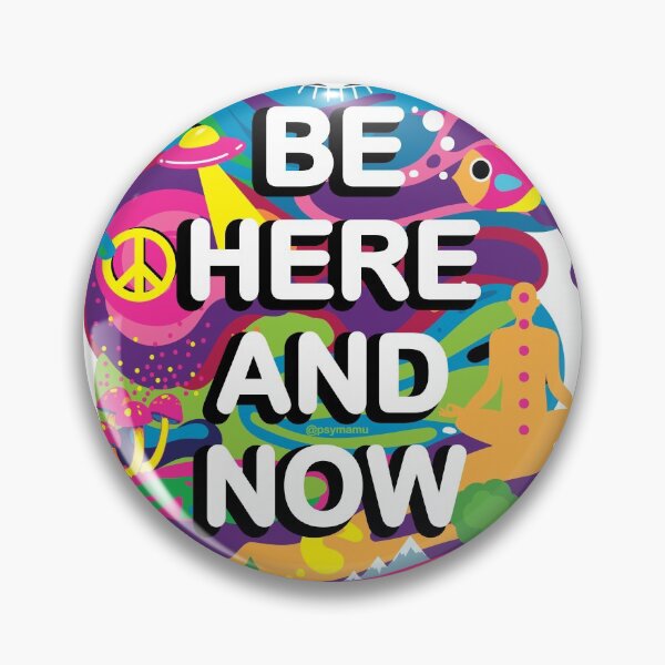 Item preview, Be Here and Now! designed and sold by psymamu.