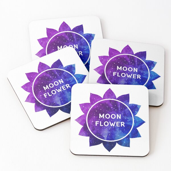 Item preview, Watercolour moon flower designed and sold by Cat Print.