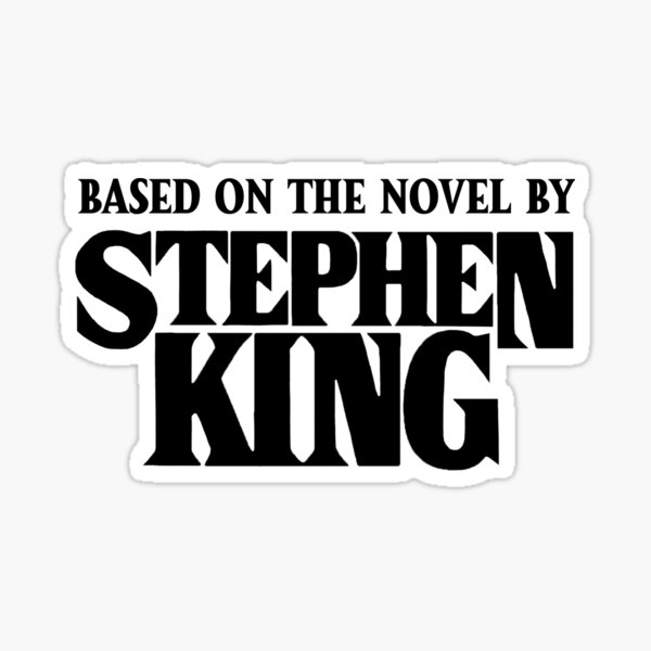 Ka Vinyl Sticker Stephen King for phone 