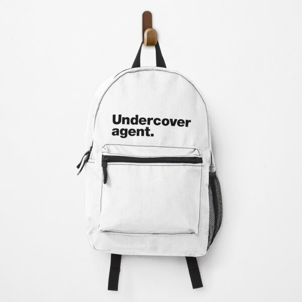 Item preview, Undercover agent (black letters) designed and sold by dudethecreator.