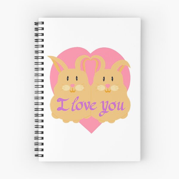 Item preview, Rabbits. I love you.  designed and sold by Bumpulous.