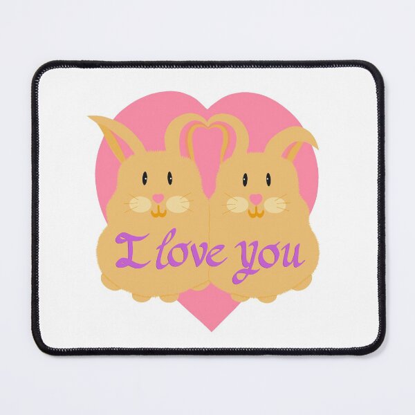Item preview, Rabbits. I love you.  designed and sold by Bumpulous.