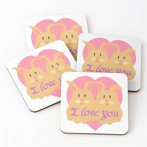 Item preview, Rabbits. I love you.  designed and sold by Bumpulous.