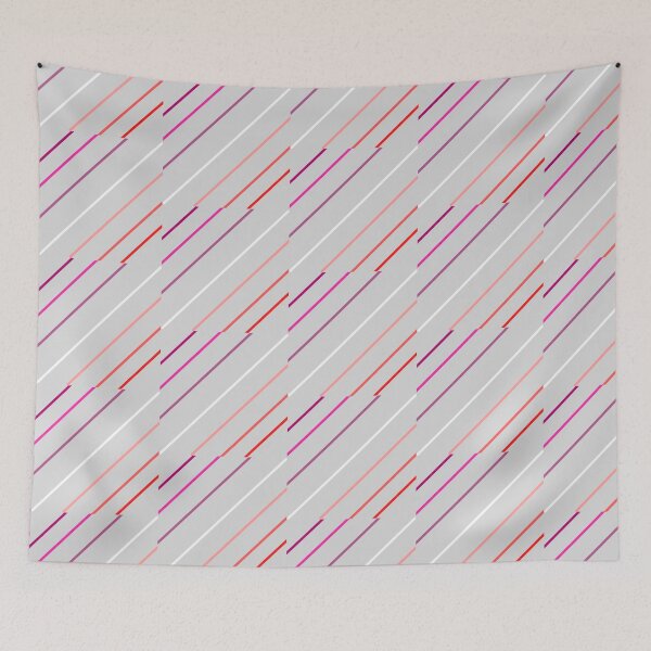 Item preview, Minimalist Lesbian Flag - diagonal designed and sold by thesassypanda.