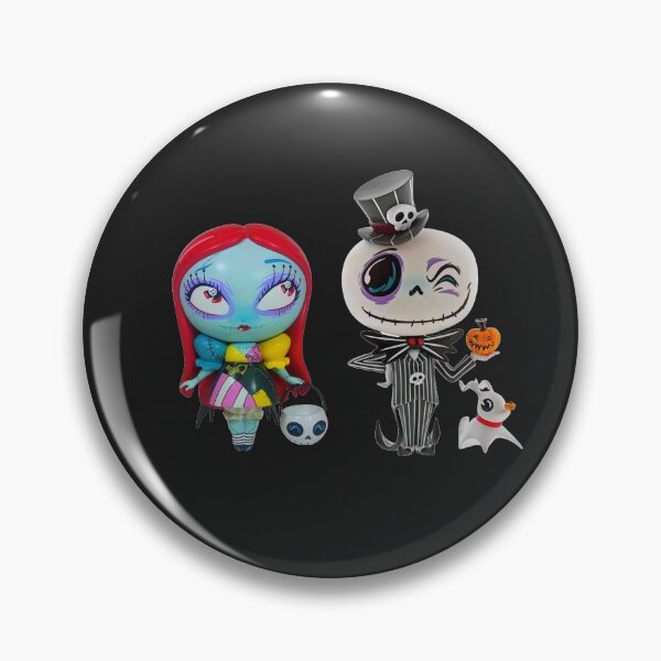 Item preview, The Nightmare Before Christmas Jack + Sally designed and sold by BunnyPanda0120.