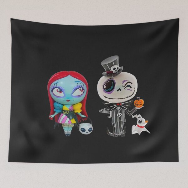 Item preview, The Nightmare Before Christmas Jack + Sally designed and sold by BunnyPanda0120.