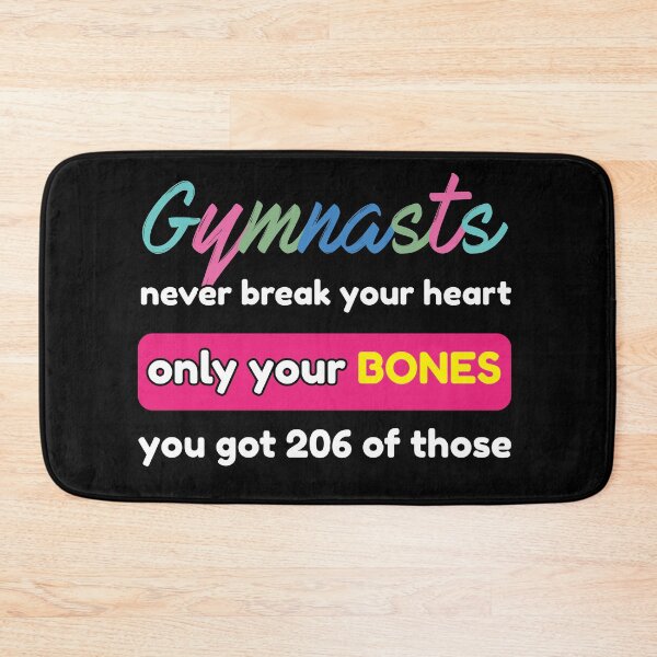 Item preview, Gymnast never Break your Heart Gymnastics Sport Acrobatic  designed and sold by Rzelemenz.