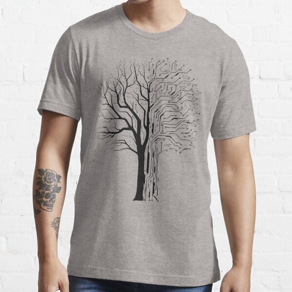 Item preview, Digital tree black, Forest theme designed and sold by Tigr.