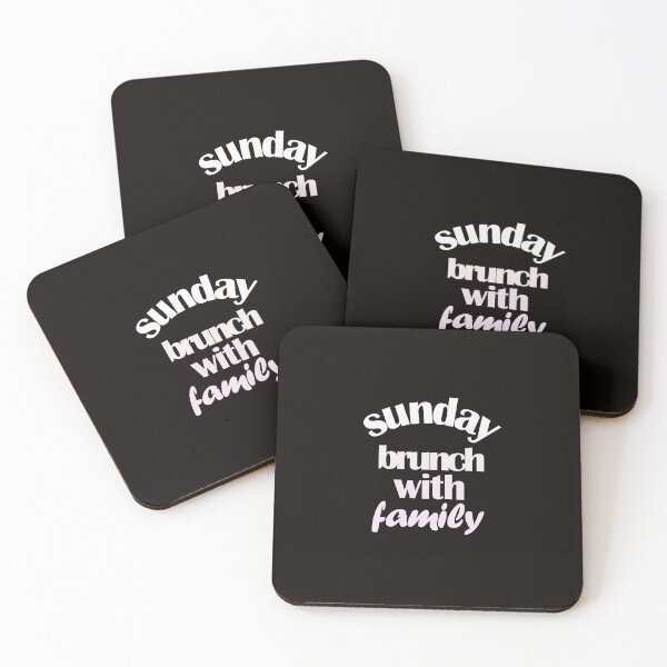 Item preview, sunday brunch with family designed and sold by justplainwords.
