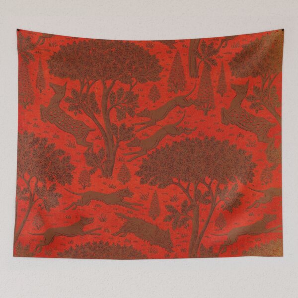 Item preview, Hunting in red designed and sold by vororoshop.