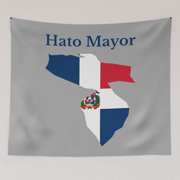 Item preview, Hato Mayor Province Map Design, Dominican Republic. designed and sold by marosharaf.