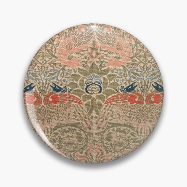 Item preview, Peacock and Dragon (1878) by William Morris designed and sold by amrmab.