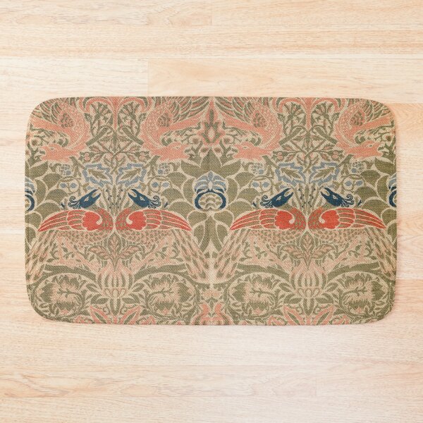 Item preview, Peacock and Dragon (1878) by William Morris designed and sold by amrmab.