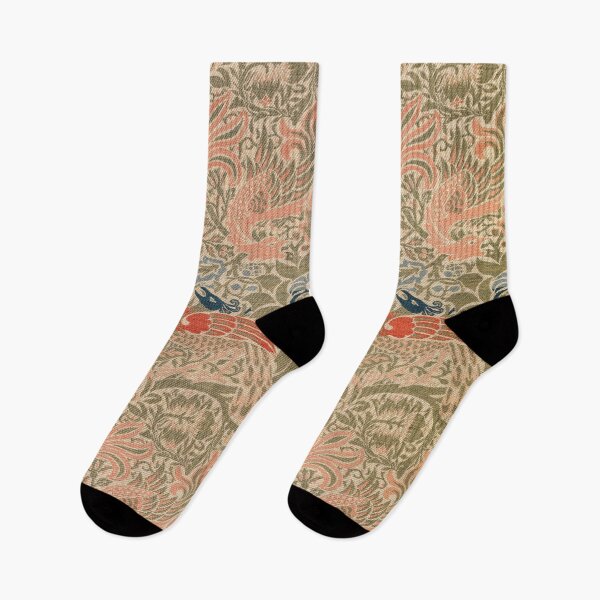 Item preview, Peacock and Dragon (1878) by William Morris designed and sold by amrmab.