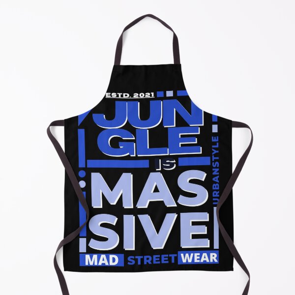 Item preview, JUNGLE IS MASSIVE - URBAN STYLE IN BLUE designed and sold by AEROSPACE-IND.