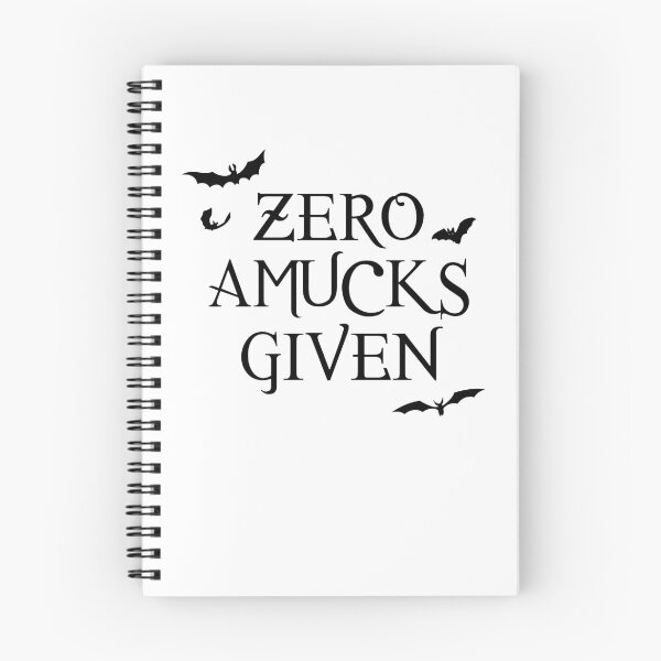 Item preview, Zero Amucks Given designed and sold by Jessica Cushen.