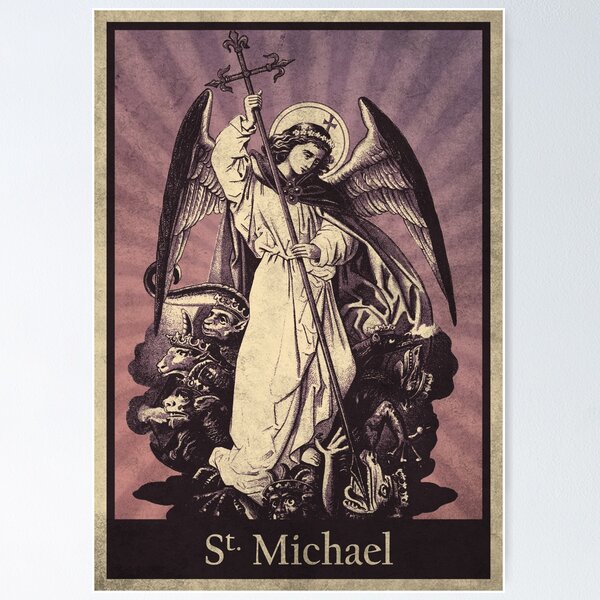 Item preview, The Archangel Michael designed and sold by BennyBearProof.