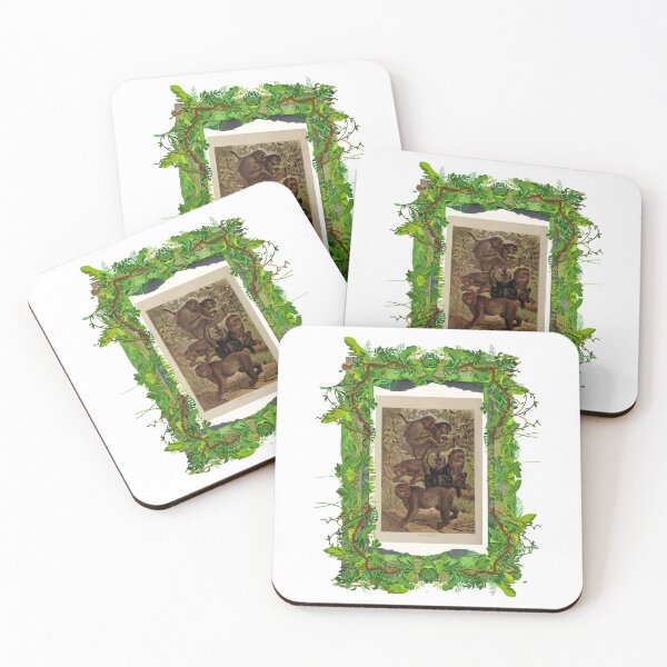 Item preview, Zoological board "Macaques". designed and sold by AdvanceDesign.