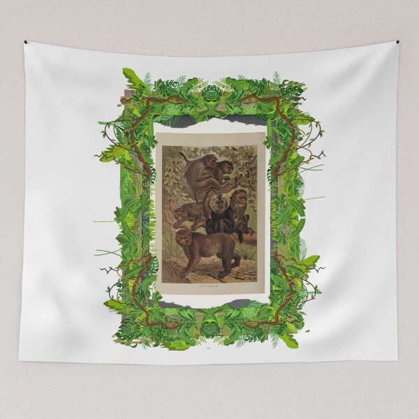 Item preview, Zoological board "Macaques". designed and sold by AdvanceDesign.