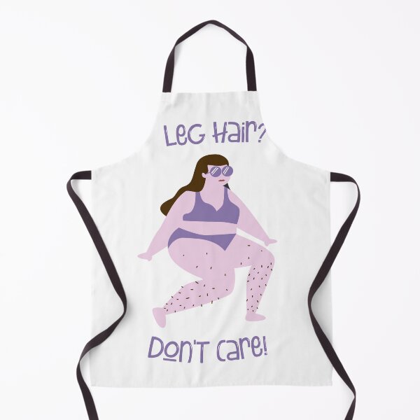 Item preview, Leg hair? Don't care! Feminist body hair designed and sold by incurablehippie.