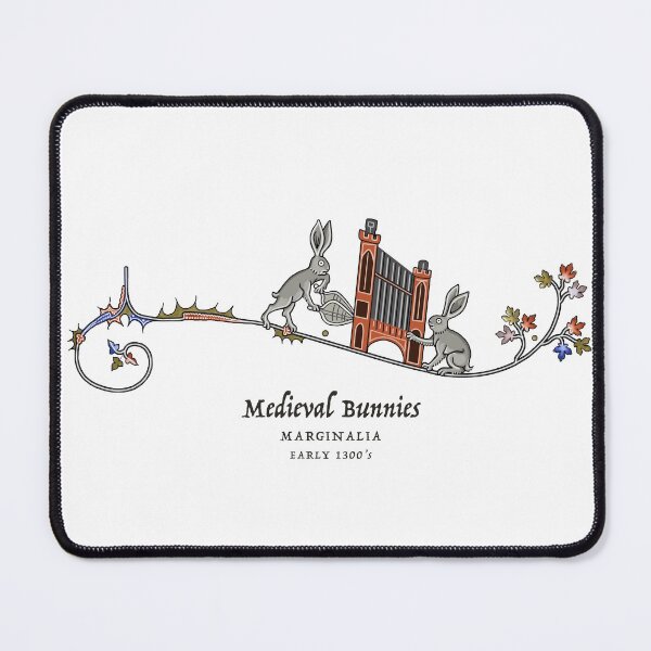 Item preview, Medieval Bunnies: the Organ Player designed and sold by ebrawne.