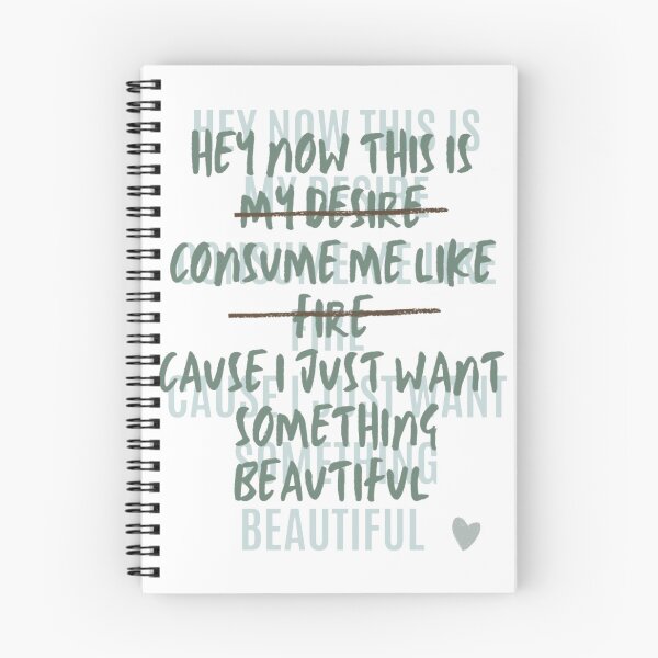 Item preview, Something beautiful needtobreathe lyrics designed and sold by poxy-wi.