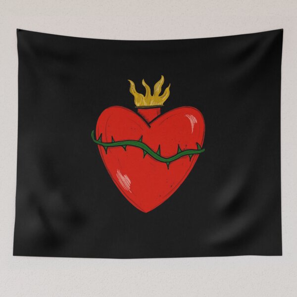 Item preview, Traditional Sacred Heart designed and sold by tiredntrue.