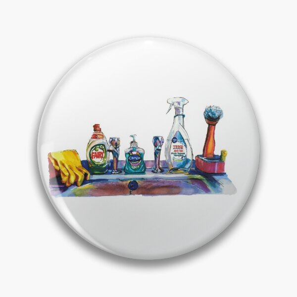 Item preview, Kitchen Sink Cleaning designed and sold by LornaBowdenART.