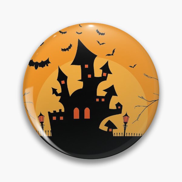 Artikelvorschau, Halloween Geisterschloss Fledermaus entworfen und verkauft von Milena-.