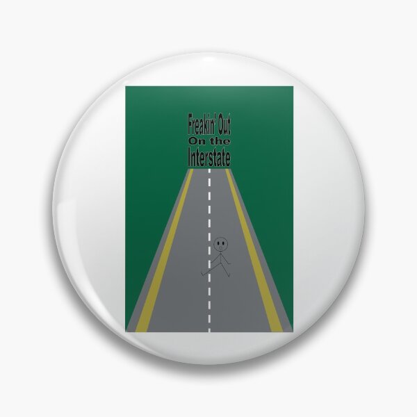 Item preview, Freakin' out on the interstate  Briston Maroney Poster print wall art band green designed and sold by rightsideprints.