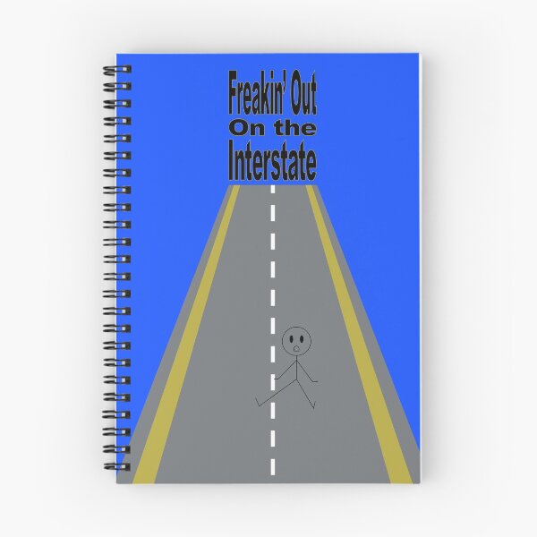 Item preview, Freakin' out on the interstate  Briston Maroney Poster print wall art band blue designed and sold by rightsideprints.