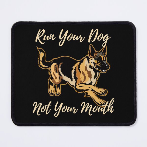 Item preview, Run Your Dog Not Your Mouth Dog Trainers designed and sold by Zurickdesigns.